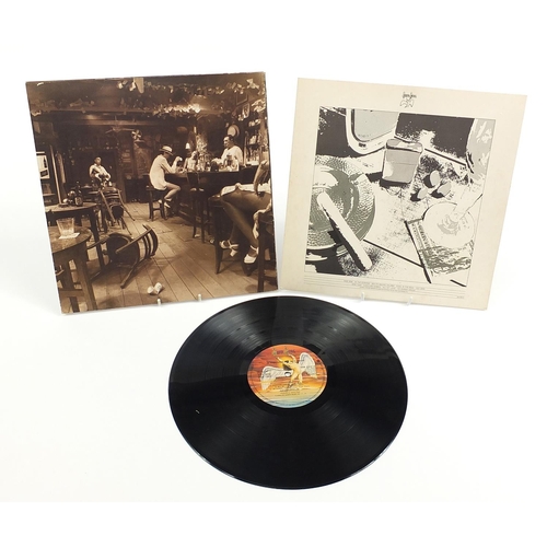 535 - Led Zeppelin In Through the Out Door vinyl LP signed by Jimmy Page inscribed in ink 'Philip our dear... 