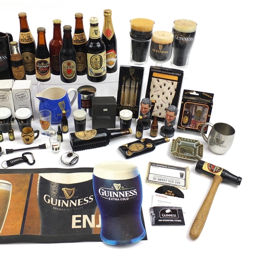 181A - Large collection of vintage and later Guinness advertising breweriana including Carlton Ware jug, bo... 