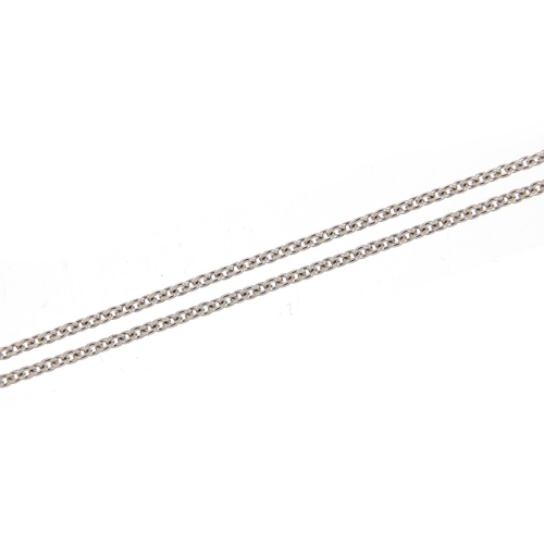 951 - Georg Jensen, Danish 925S silver necklace, 44cm in length, 1.6g