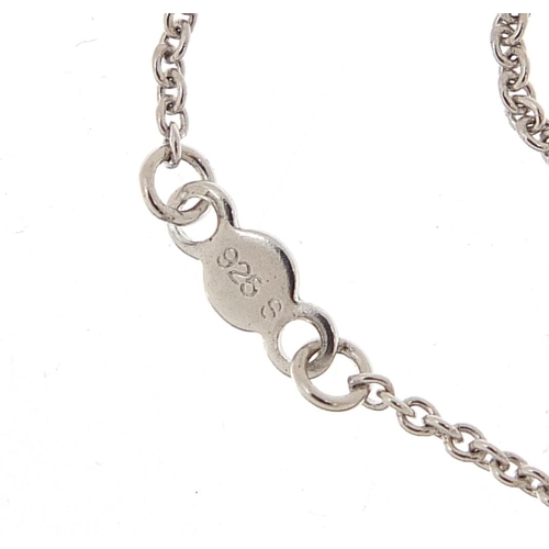 951 - Georg Jensen, Danish 925S silver necklace, 44cm in length, 1.6g