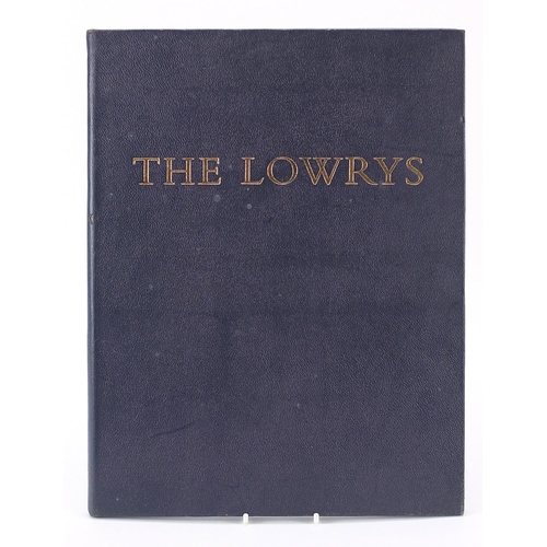 991 - Laurence Stephen Lowry - The Lowrys, set of three pencil signed prints in colour of the artist's mot... 