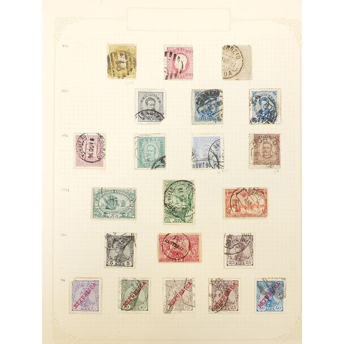 1952 - Portugal and Colonies stamps arranged on several pages