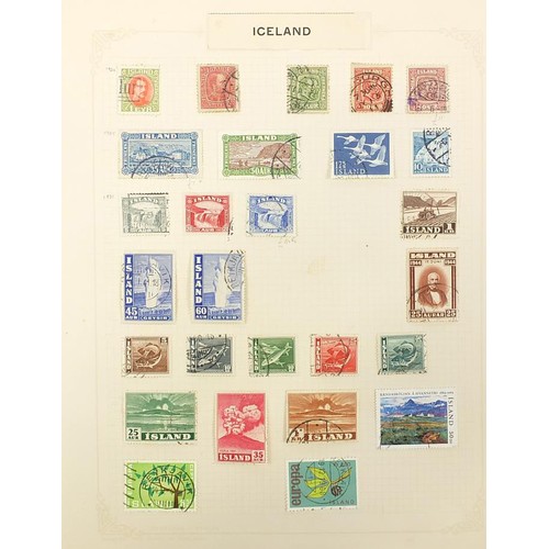 1949 - General collection of stamps including Iceland, Iraq, Israel and Guatemala arranged on several pages