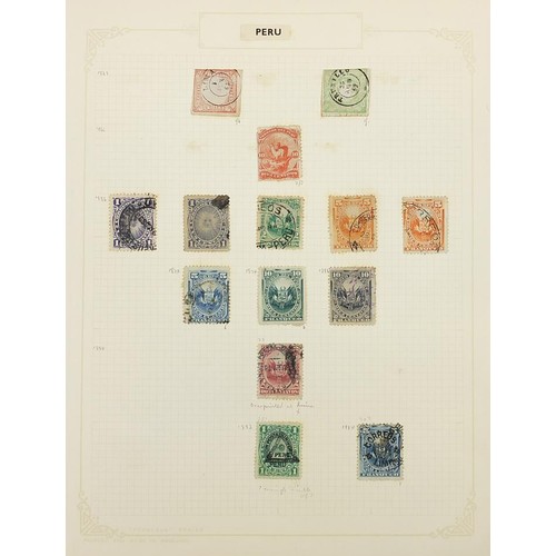 1948 - Foreign letter P stamps including Persia, Peru and Poland arranged on several pages