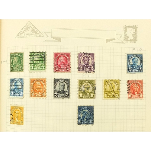 1907 - Collection of Commonwealth stamps arranged in an album including Hong Kong