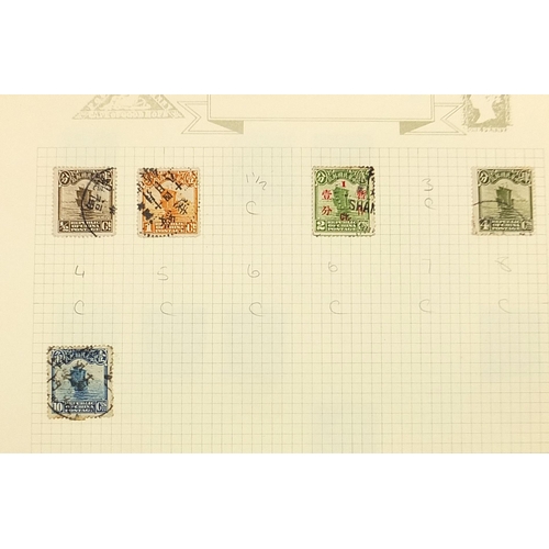 1907 - Collection of Commonwealth stamps arranged in an album including Hong Kong