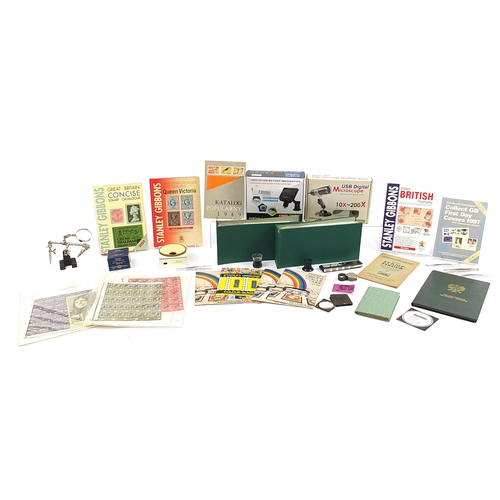 1969 - Stamps, covers and accessories including reference books and an album of Polish stamps