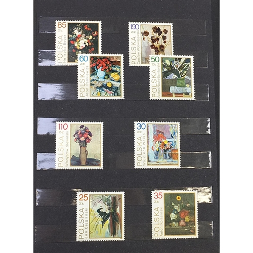 1969 - Stamps, covers and accessories including reference books and an album of Polish stamps