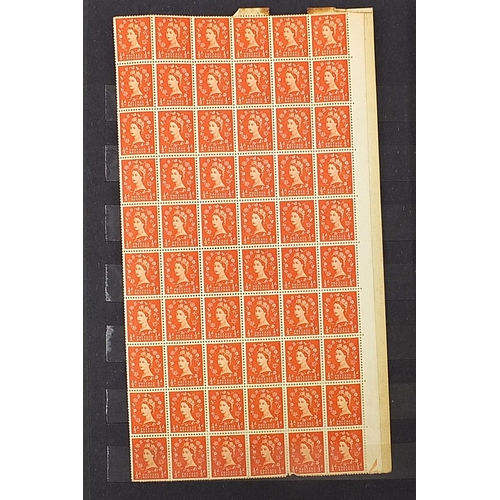 1971 - Collection of predominantly British stamps arranged in albums, mostly mint unused