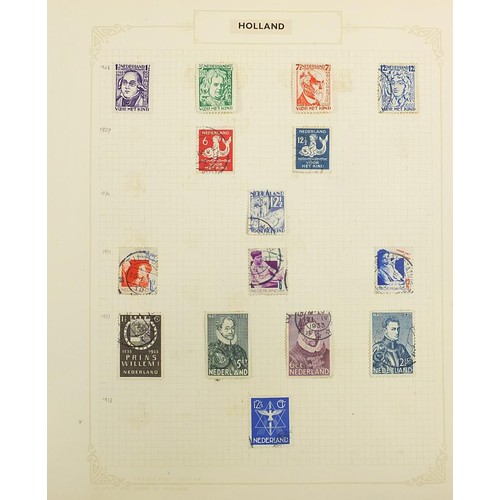 1906 - Holland and its Colonies stamps arranged on several pages