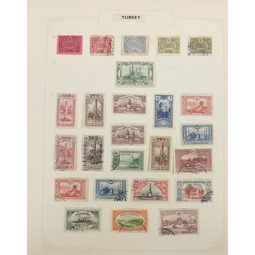 1942 - Foreign collection mainly early Turkey and Middle East stamps arranged on several pages