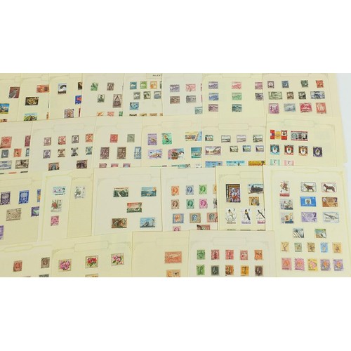 1898 - Commonwealth collection of New South Wales, Orange River Colony, Queensland and Perak stamps arrange... 