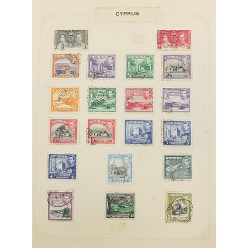 1932 - Cyprus collection of stamps arranged on several pages