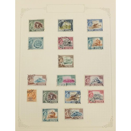 1932 - Cyprus collection of stamps arranged on several pages