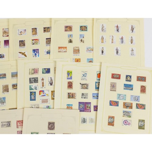 1932 - Cyprus collection of stamps arranged on several pages