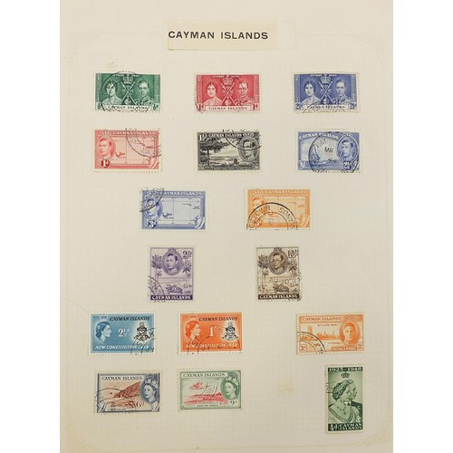 1927 - Commonwealth stamps including Cayman, China and Ceylon arranged on several pages