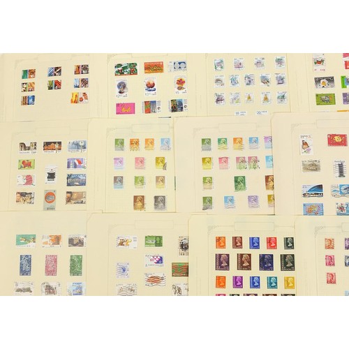 1923 - Collection of Hong Kong stamps from early including high value arranged on several pages