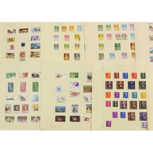 1923 - Collection of Hong Kong stamps from early including high value arranged on several pages