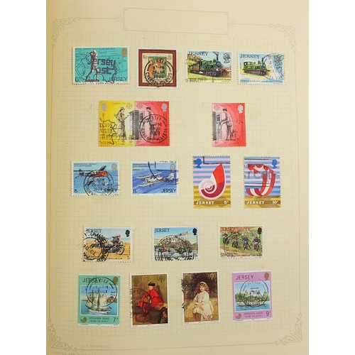 1967 - Collection of mainly Jersey stamps, over fifty pages arranged in an album