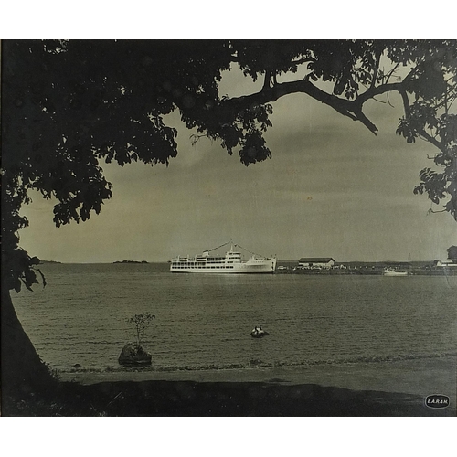 538 - Collection of East African Railway Harbour advertising photographs including tribesmen, some with st... 