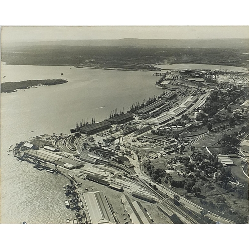 538 - Collection of East African Railway Harbour advertising photographs including tribesmen, some with st... 