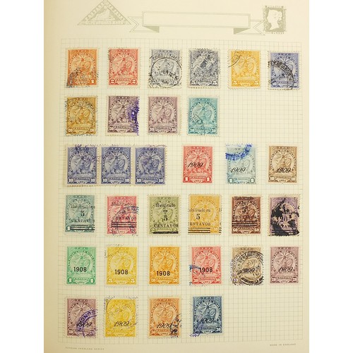 1970 - World stamps arranged in albums and on sheets including Mexico and Great Britain