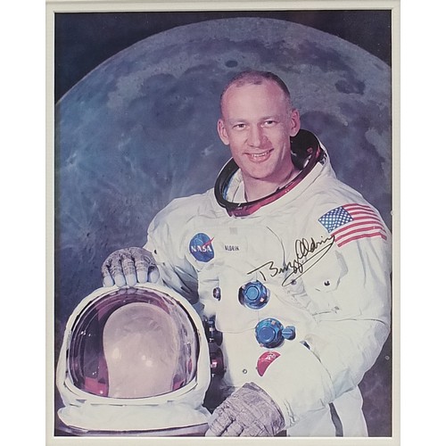 533 - Neil Armstrong, Edwin Aldrin Junior and Michael Collins, Apollo 11 ink signatures on photographs, wi... 