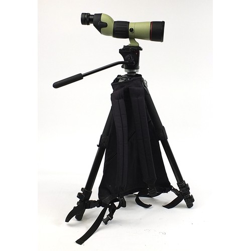 520 - Nikon ED Field scope with Manfrotto tripod stand