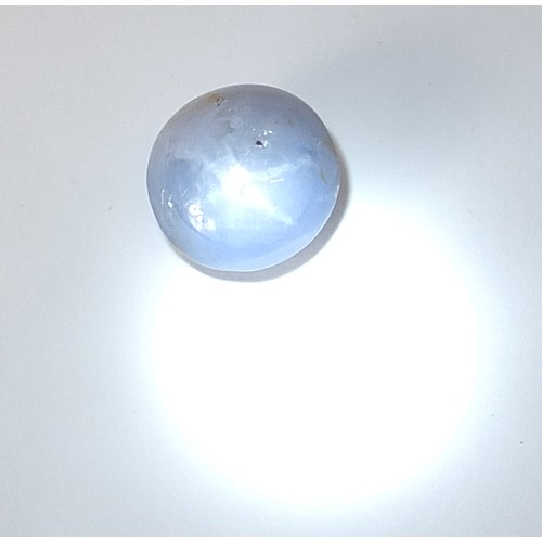 962 - Star sapphire gemstone, 1.8cm in diameter, 6.1g