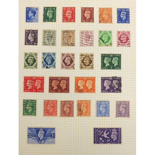 1912A - 19th century and later British and world stamps arranged in albums