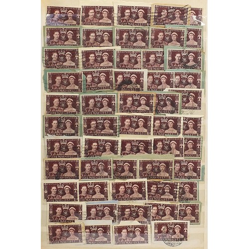 1912A - 19th century and later British and world stamps arranged in albums