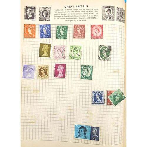 1912A - 19th century and later British and world stamps arranged in albums