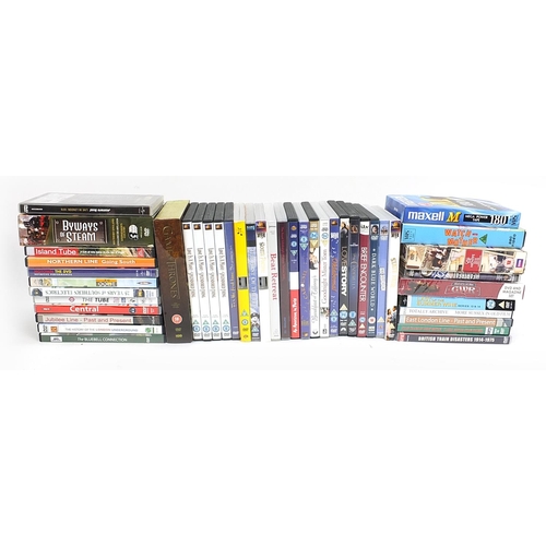 43 - Quantity of DVD's including transport, films and TV series to include Game of Thrones and Call the M... 