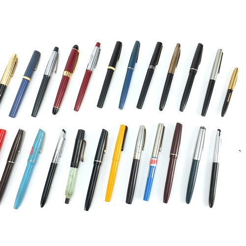 70 - Collection of vintage and later fountain pens