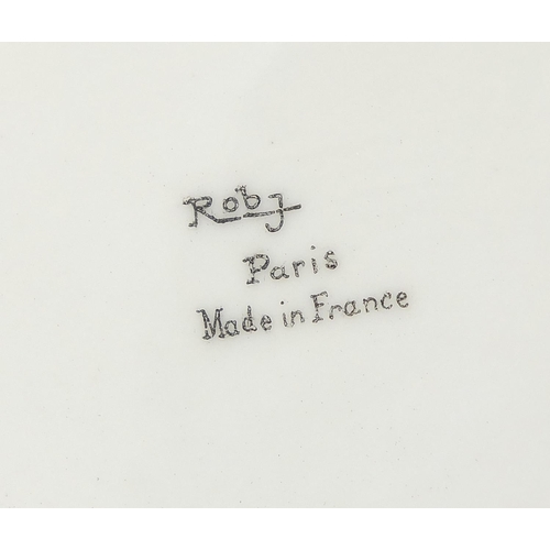 89 - Robj, French Art Deco porcelain figural dish, 12.5cm in length