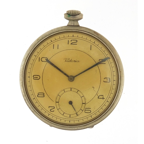 2178 - Victoria, gentlemen's open face pocket watch, the case numbered 217964 5902, 48mm in diameter