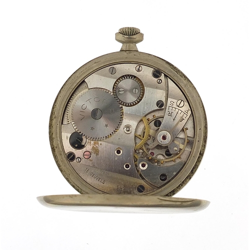 2178 - Victoria, gentlemen's open face pocket watch, the case numbered 217964 5902, 48mm in diameter