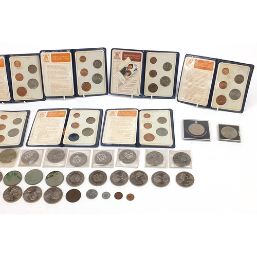 2200 - British coinage including commemorative crowns