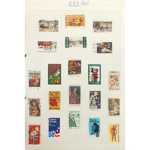 2208 - Collection of British and world stamps and reference books including The Olympics and royal examples