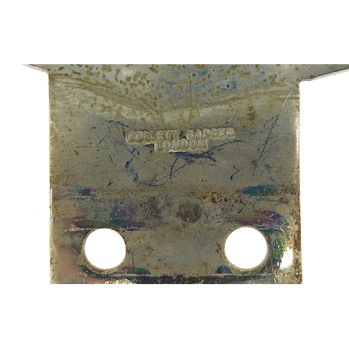 106 - Rare motoring interest car badge relating to The Women's Motor Racing Associates Club known as The D... 