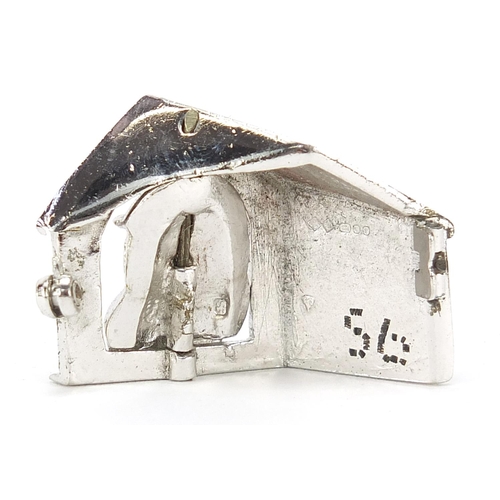 108 - Rare motoring interest silver and enamel lapel badge relating to The Women's Motor Racing Associates... 