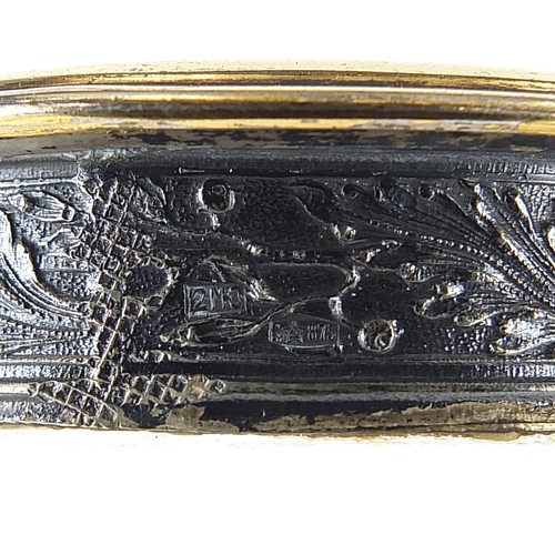 151 - Russian cut vases with silver collars, impressed Russian marks 2MO 875 with hammer and sickle, 28.5c... 