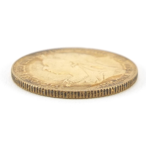10 - Queen Victoria 1900 gold sovereign, Perth mint - this lot is sold without buyer’s premium, the hamme... 