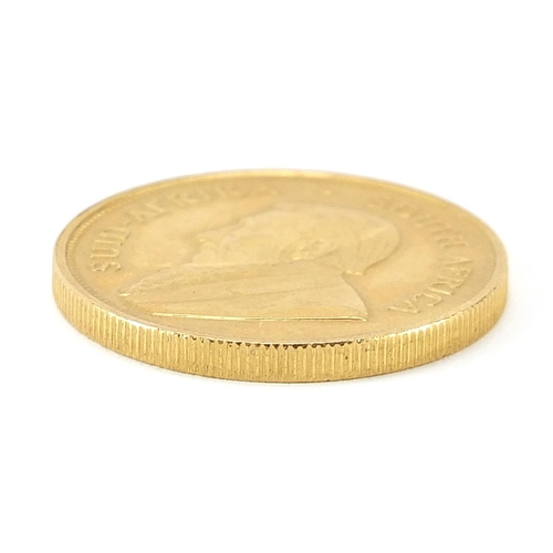 17 - South African 1974 gold krugerrand - this lot is sold without buyer’s premium, the hammer price is t... 
