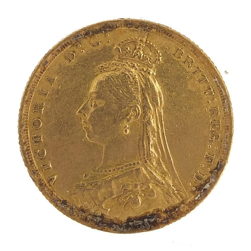 23 - Queen Victoria 1889 gold sovereign, Sydney mint - this lot is sold without buyer’s premium, the hamm... 
