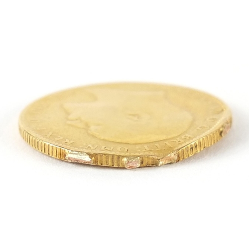 55 - Edward VII 1906 gold sovereign - this lot is sold without buyer’s premium, the hammer price is the p... 