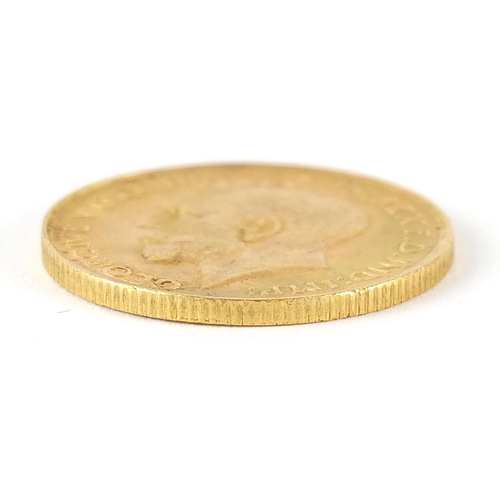 64 - George V 1927 gold sovereign, South Africa mint - this lot is sold without buyer’s premium, the hamm... 