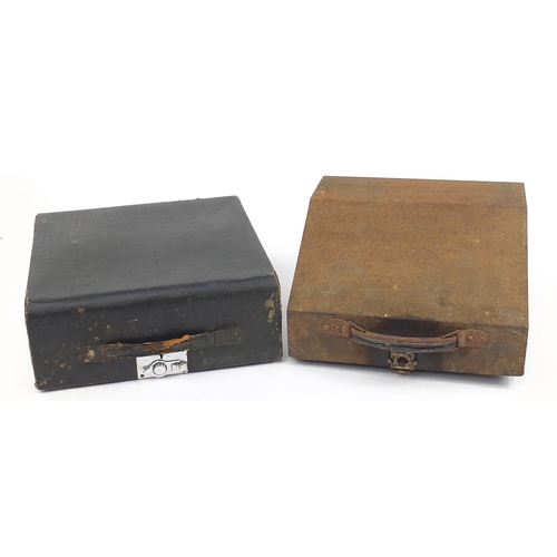 1049 - Two vintage typewriters comprising Bar-Let and Imperial