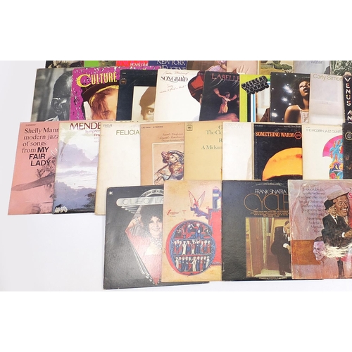 2124 - Vinyl LPs including Wings and Barbara Streisand