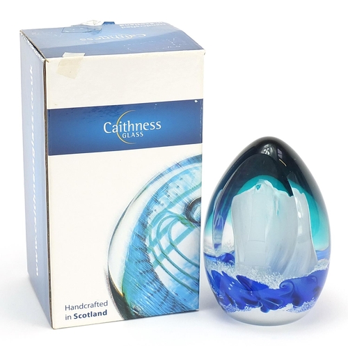 893 - Sarah Peterson for Caithness Glass, Beachy Head lighthouse paperweight with box and certificate, lim... 